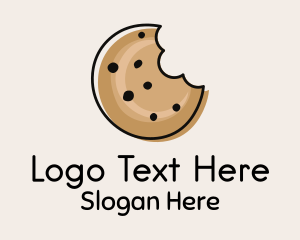 Cookie Bite Minimalist Logo