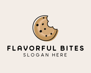 Cookie Bite Minimalist logo