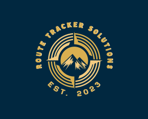 Mountain Navigator Compass logo design