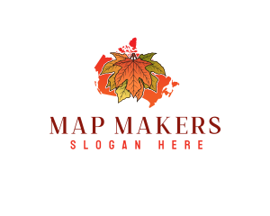 Canadian Maple Leaves logo design