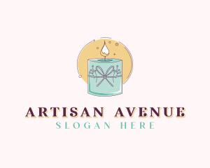 Artisanal Candle Decor logo design