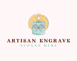 Artisanal Candle Decor logo design