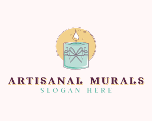 Artisanal Candle Decor logo design