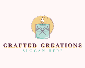 Artisanal Candle Decor logo design