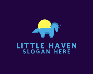 Blue Little Unicorn logo