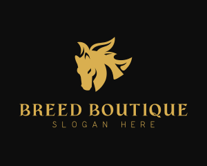 Wild Horse Stallion logo design