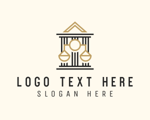 Legal Courthouse Building logo