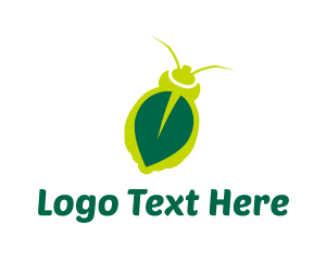 Green Leaf Insect  logo