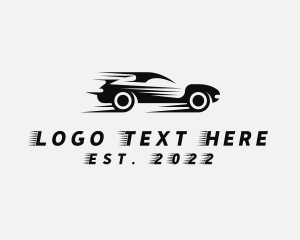 Fast Car Automobile logo