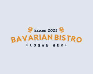 Generic Bistro Barrel Tavern logo design