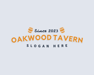 Generic Bistro Barrel Tavern logo