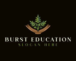 Plant Education Book logo design