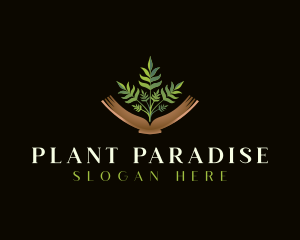 Plant Education Book logo design