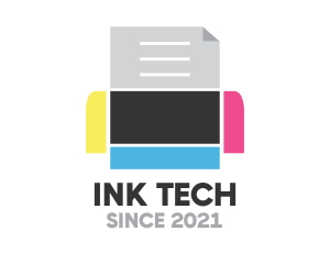 Ink Press Printer logo