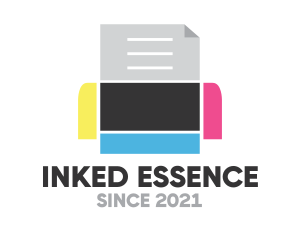 Ink Press Printer logo design