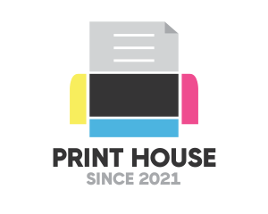 Ink Press Printer logo