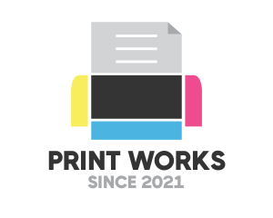 Ink Press Printer logo