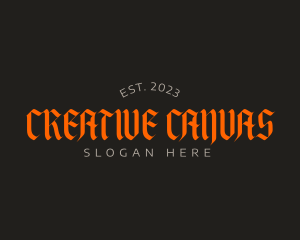 Gothic Urban Street Art logo design