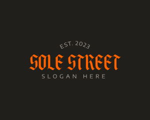 Gothic Urban Street Art logo design