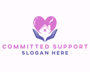 Charity Care Shelter logo design