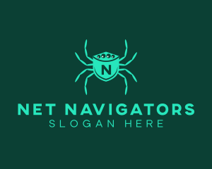 Tech Spider Shield  logo