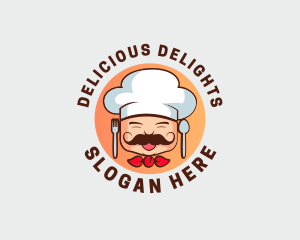 Gourmet Food Chef logo design