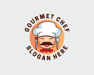 Gourmet Food Chef logo design