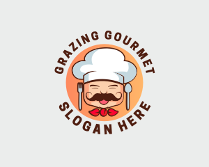 Gourmet Food Chef logo design