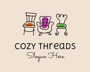 Furniture Chair Seats logo design