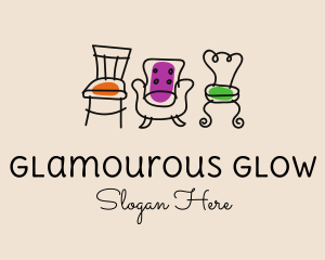 Furniture Chair Seats logo design