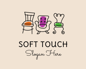 Furniture Chair Seats logo design