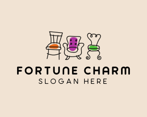 Furniture Chair Seats logo design