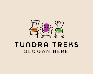 Furniture Chair Seats logo design