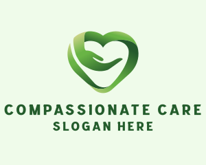 Care Heart Support logo design