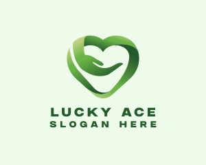 Care Heart Support logo design