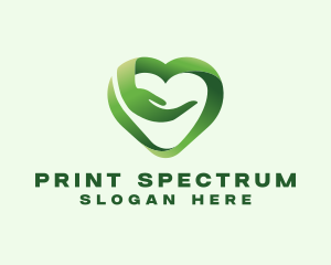 Care Heart Support logo design