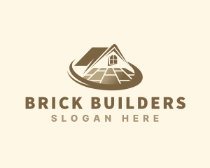 Brick Floor Renovation logo design