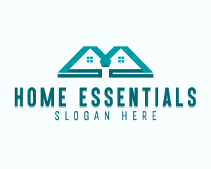 Roofing Home Maintenance logo design