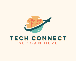 Holiday Beach Travel Logo