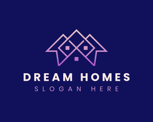 Home Real Estate logo design