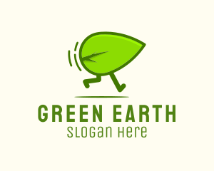 Green Leaf Running logo