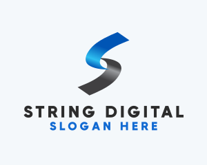 Generic Digital Letter S Brand logo design