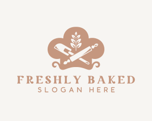 Pastry Chef Baker logo design