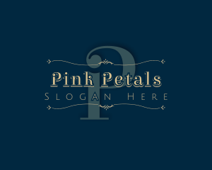 Luxurious Fashion Ornate Decoration logo design