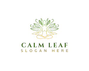 Meditation Yoga Nature logo design