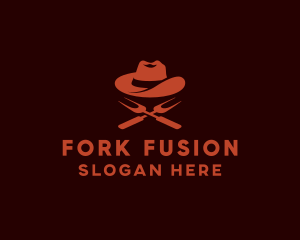 Cowboy Grill Fork logo