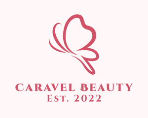 Beauty Butterfly Skin Care logo design