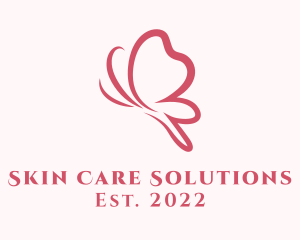 Beauty Butterfly Skin Care logo design