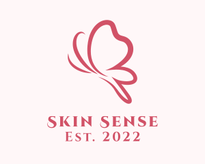 Beauty Butterfly Skin Care logo design