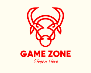 Red Horn Bull logo